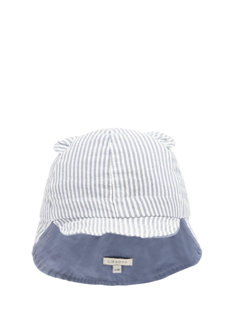 Liewood Organic Cotton Sun Hat W/ears