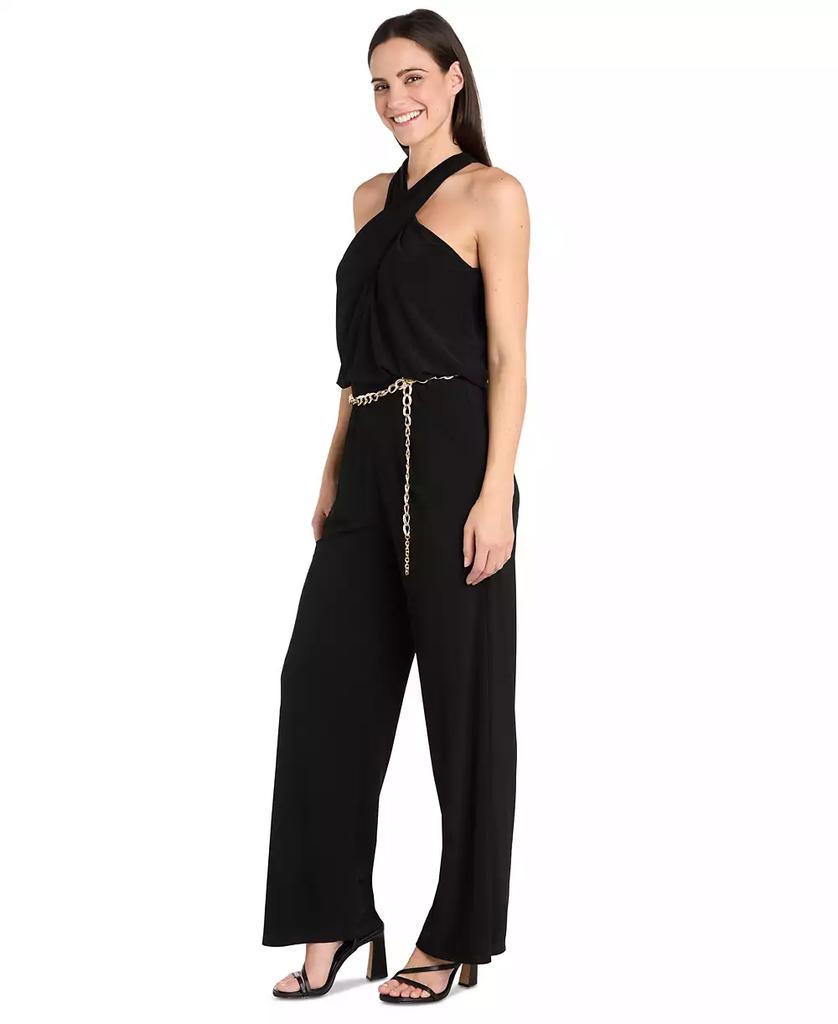 R & M Richards Women's Halter Jumpsuit