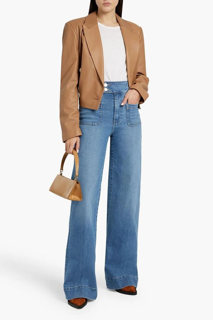 FRAME Le Hardy high-rise wide-leg jeans 2