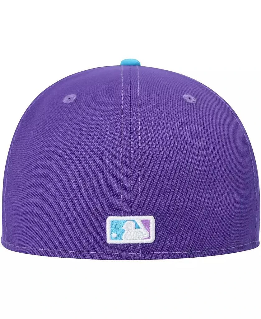 New Era Men's Purple New York Yankees Vice 59FIFTY Fitted Hat 4
