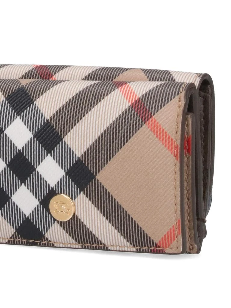 Burberry Burberry Vintage-Check Foldover-Top Wallet 4