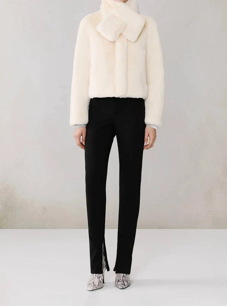 Sage 
Clare Sage 
Clare - Women
s Kendell Boxy Jacket With Scarf 2