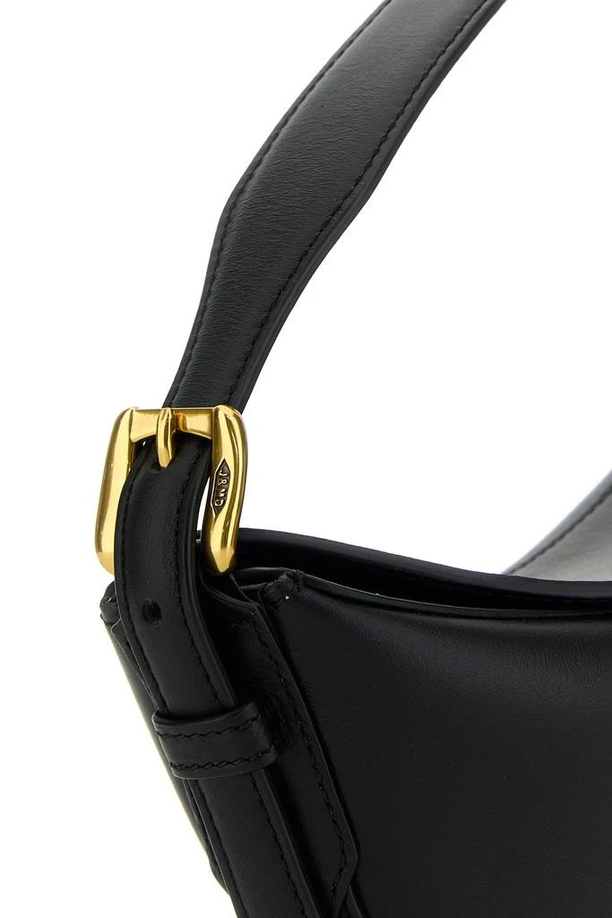 J&m Davidson Black leather Gondola handbag 3