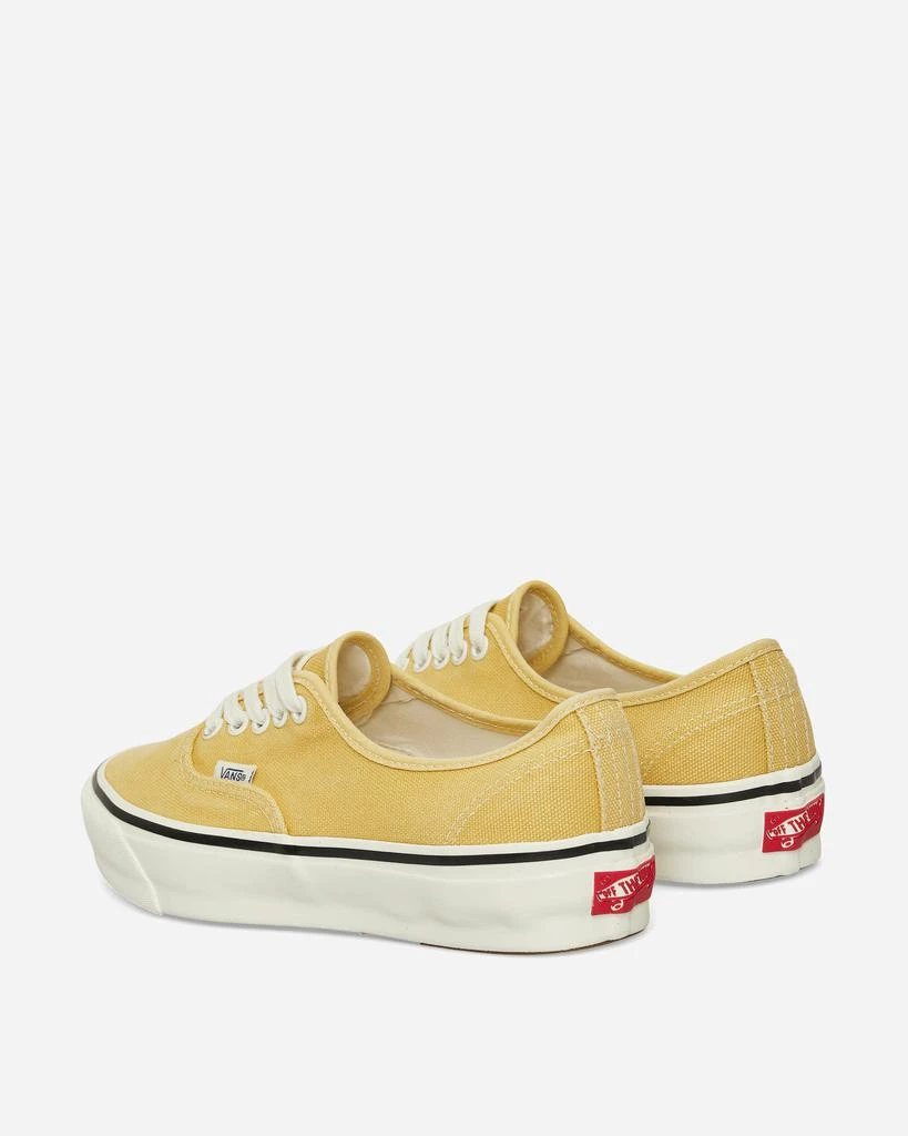 Vans Authentic LX 44 Duck Canvas Sneakers Vintage Yellow 4