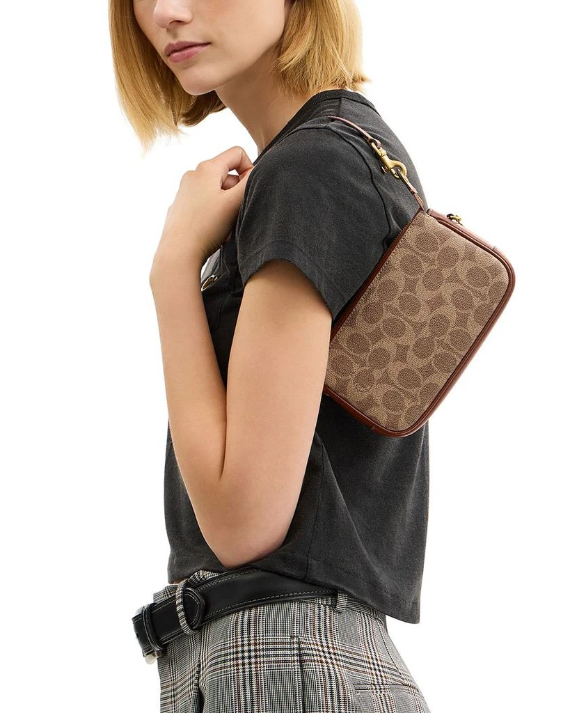 Coach Plaza Signature Canvas Satchel 2