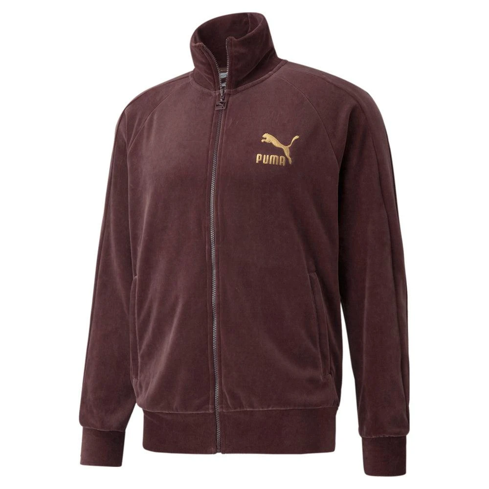 Puma Iconic T7 Velour Full Zip Track Jacket 3