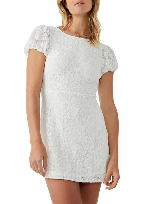 Free People People Hailee Lace Mini Dress 1