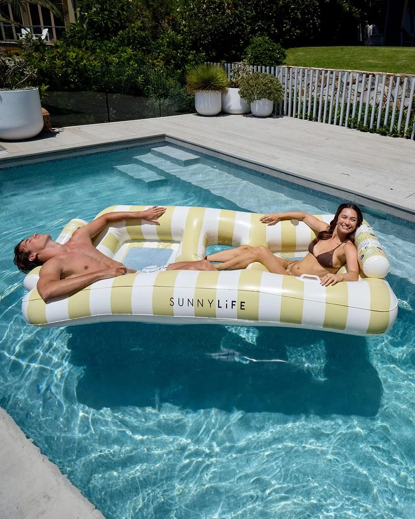 Sunnylife Luxe Twin Inflatable Hammock Float 5