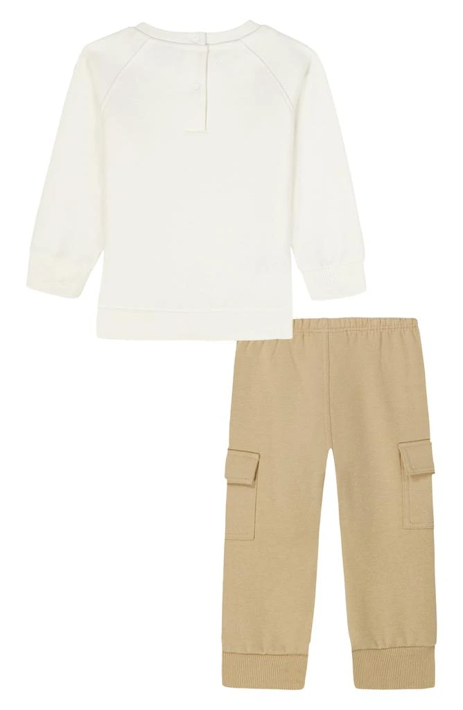 Tommy Hilfiger Embroidered Logo Fleece Sweatshirt 
Cargo Pants Set 2