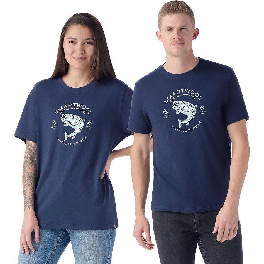 SmartWool Trout Fishing Graphic Short-Sleeve T-Shirt