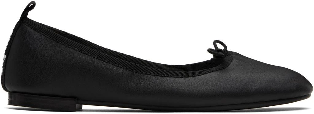 Repetto Black Garance Square-Toe Ballerina Flats 1