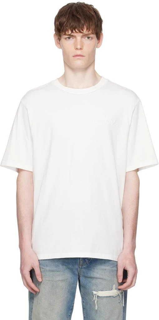 AMIRI Off-White Bleach Bandana Patch T-shirt 1