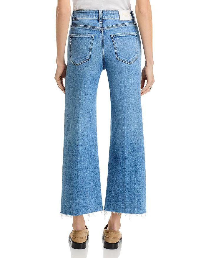 Paige Anessa Wide Leg Jeans in Bebop 3