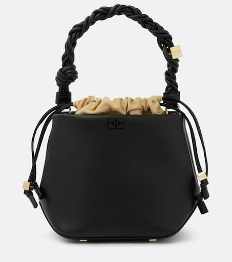 Ganni Bou leather bucket bag 1
