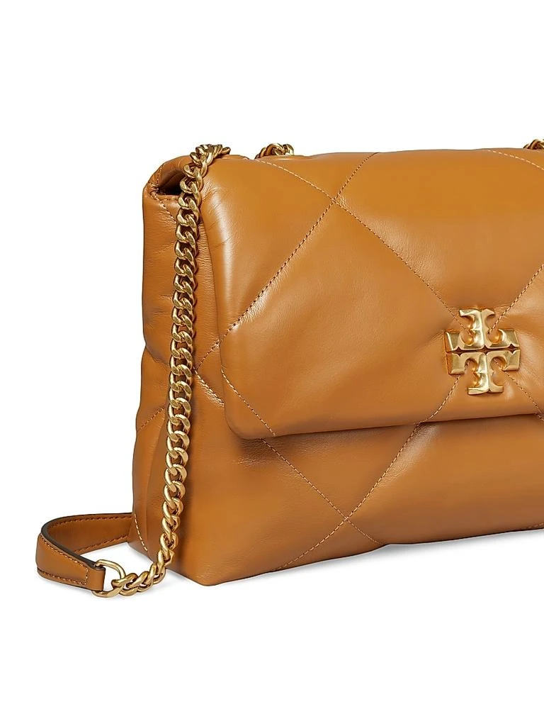 Tory Burch Large Kira Diamond Leather Shoulder Bag 4