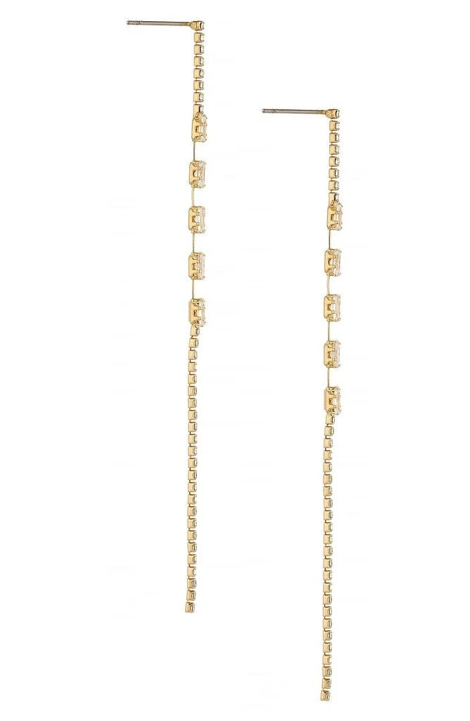 Ettika Jewelry Linear Crystal Earrings 2
