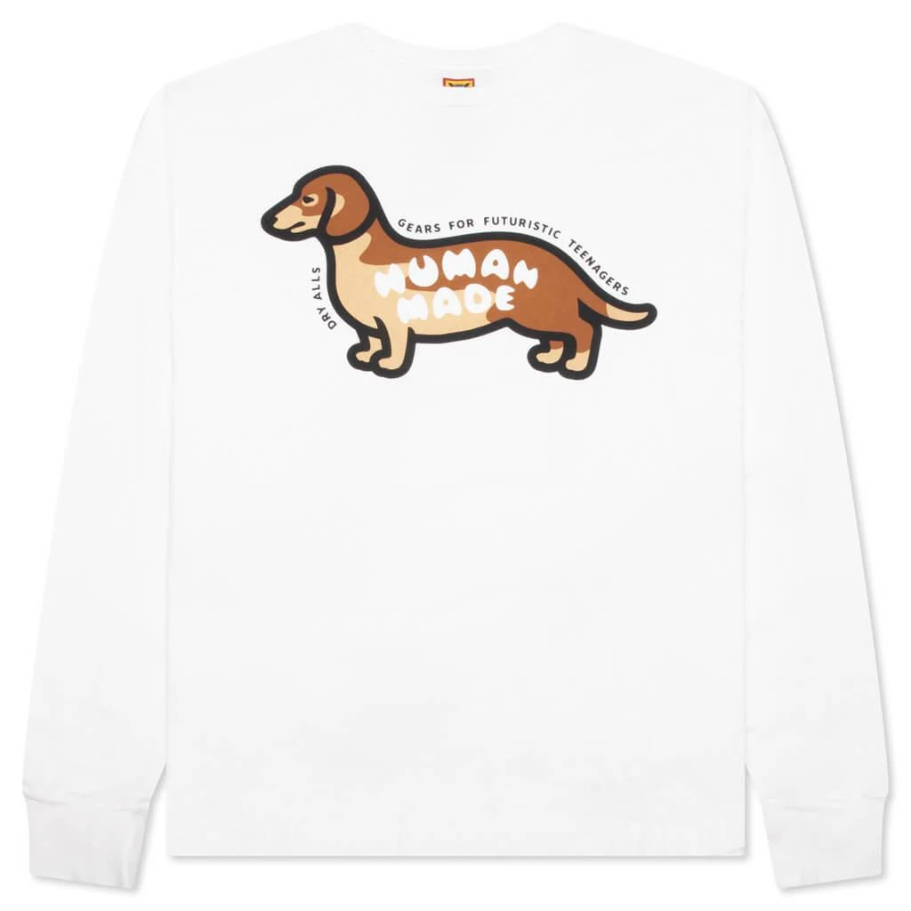 Human Made Graphic L/S T-Shirt #2 - White 1