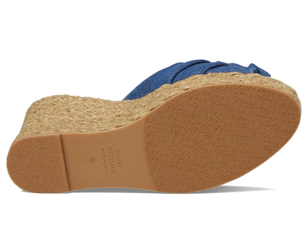 Stuart Weitzman Loveknot Espadrille Wedge Slide 3