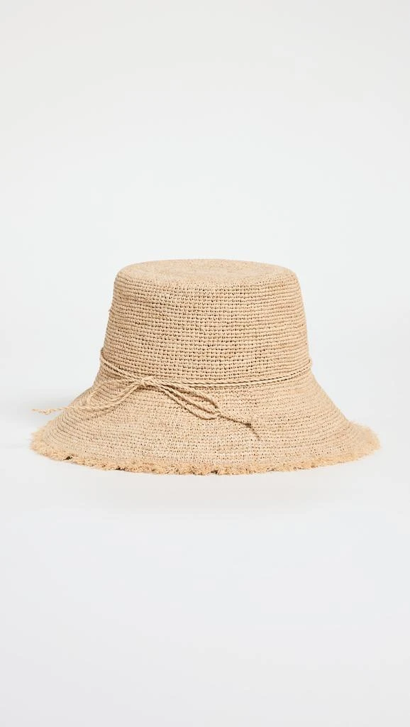 Hat Attack Packable Raffia Bucket Hat 1