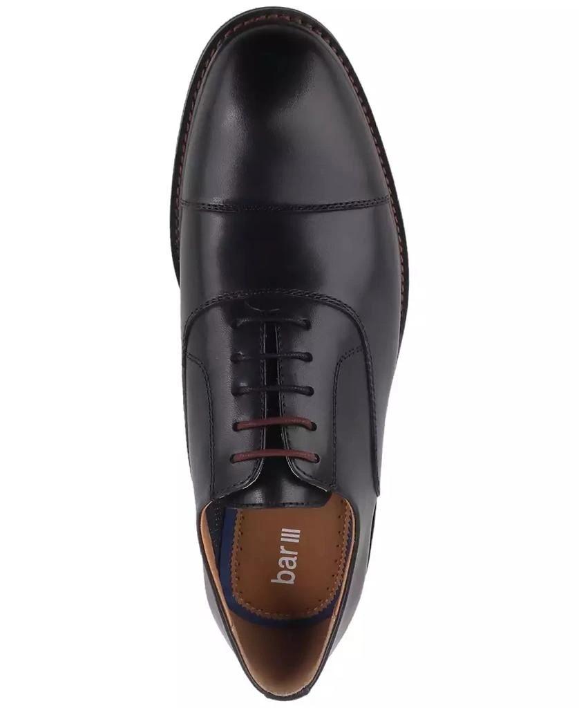 Bar III Men's Ashtonn Cap-Toe Leather Oxford Dress Shoes, Created for Macy's 3