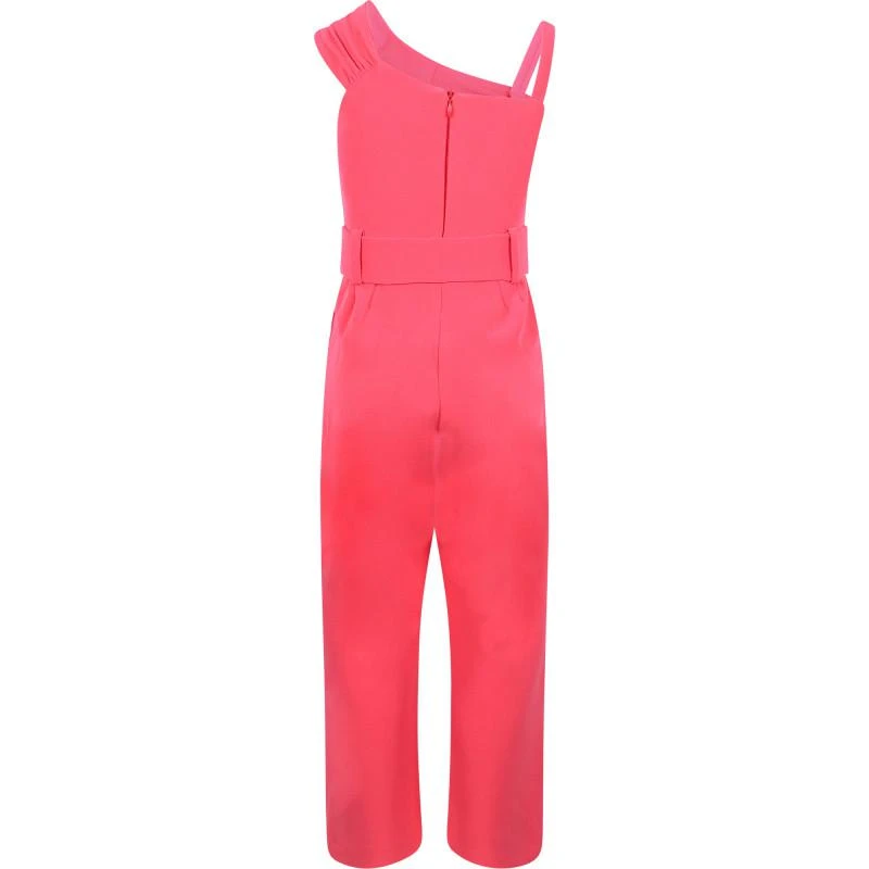 Abel & Lula Long elegant jumpsuit in pink 2