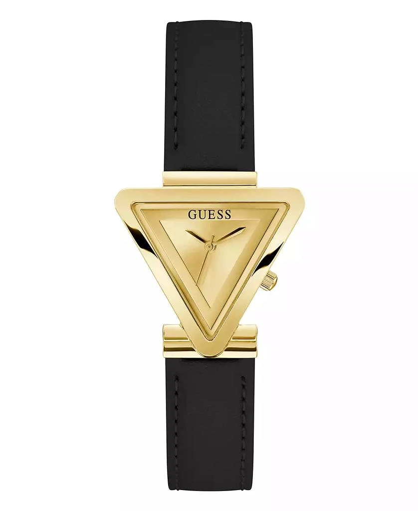 GUESS Women's Analog Black Stainless Steel Watch 34mm 1