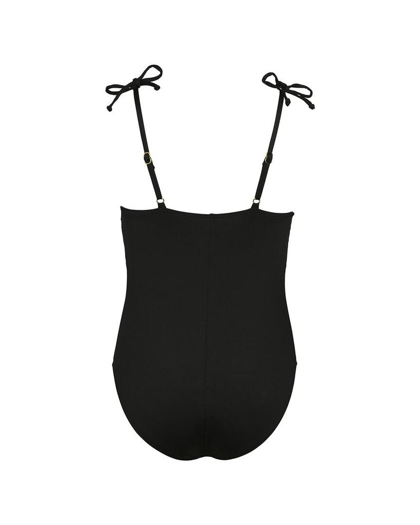Hobie HOBIE Smocked High-Neck One-Piece
