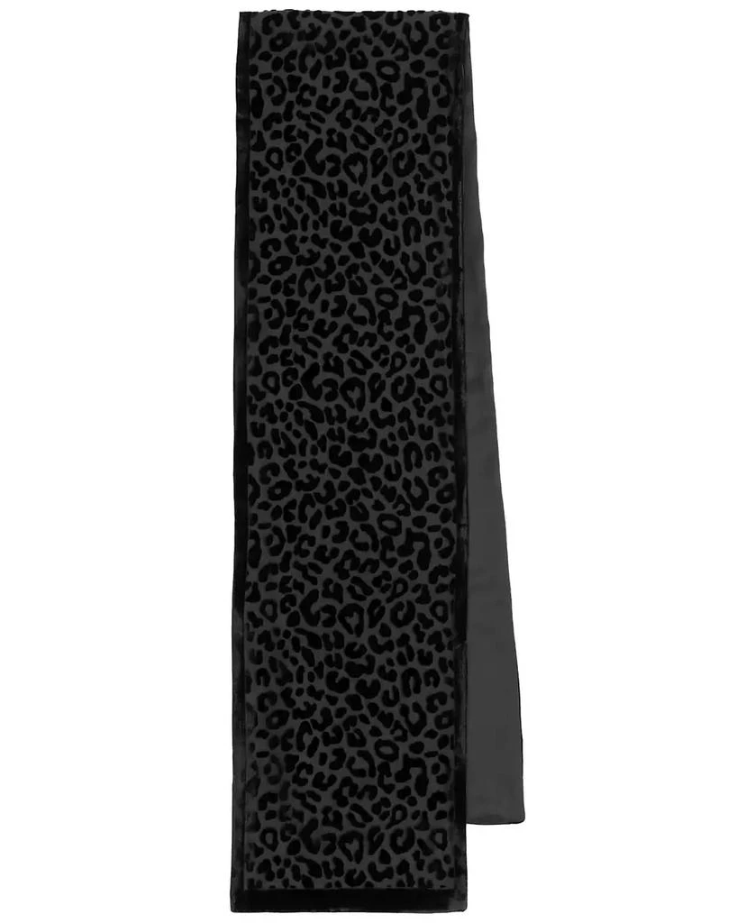 Ralph Lauren Animal Velvet Burnout Oblong Scarf 2