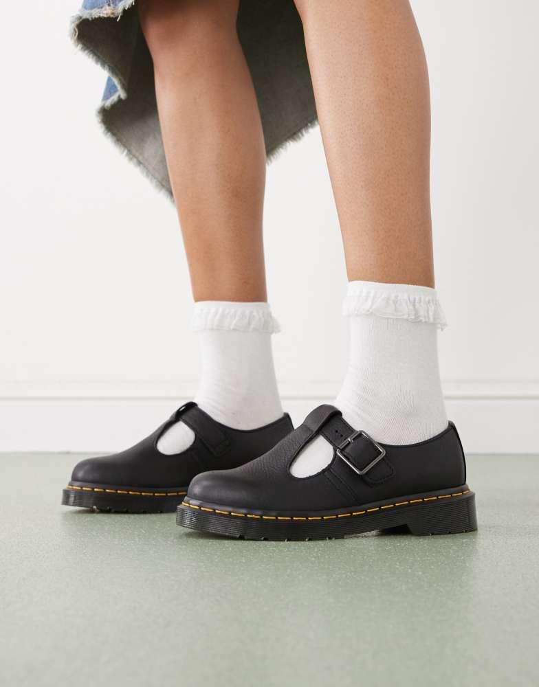 Dr Martens Polley T-Bar Mary Jane in black – On Sale Now with Up