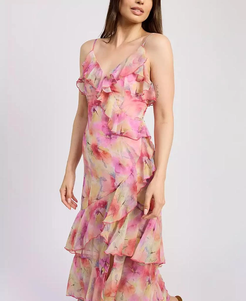 En Saison Women's Amari Ruffle-Trim Maxi Dress 4