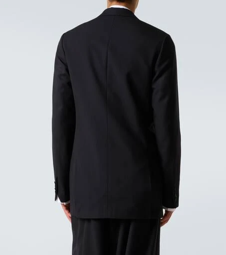 Dries Van Noten Double-breasted wool and silk suit jacket 4