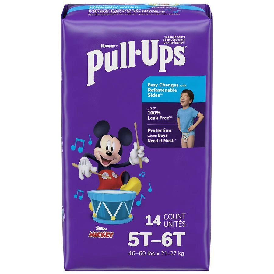 Huggies Pull-Ups Boys' Potty Training Pants Size Toddler 5-6 3
