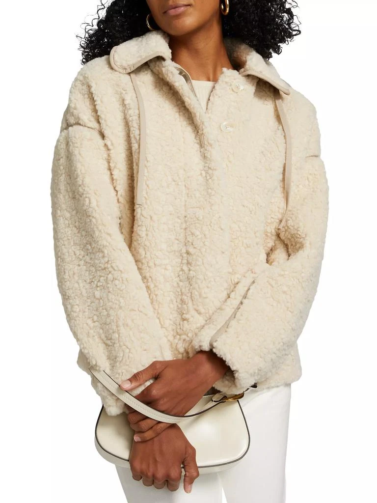 dh New York Kyle Faux-Shearling Hooded Jacket 7