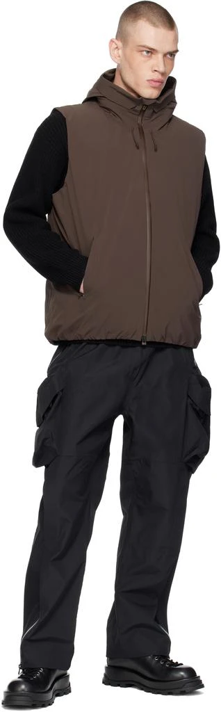 DESCENTE Brown Mizusawa Invisible INV-08 Down Vest 5
