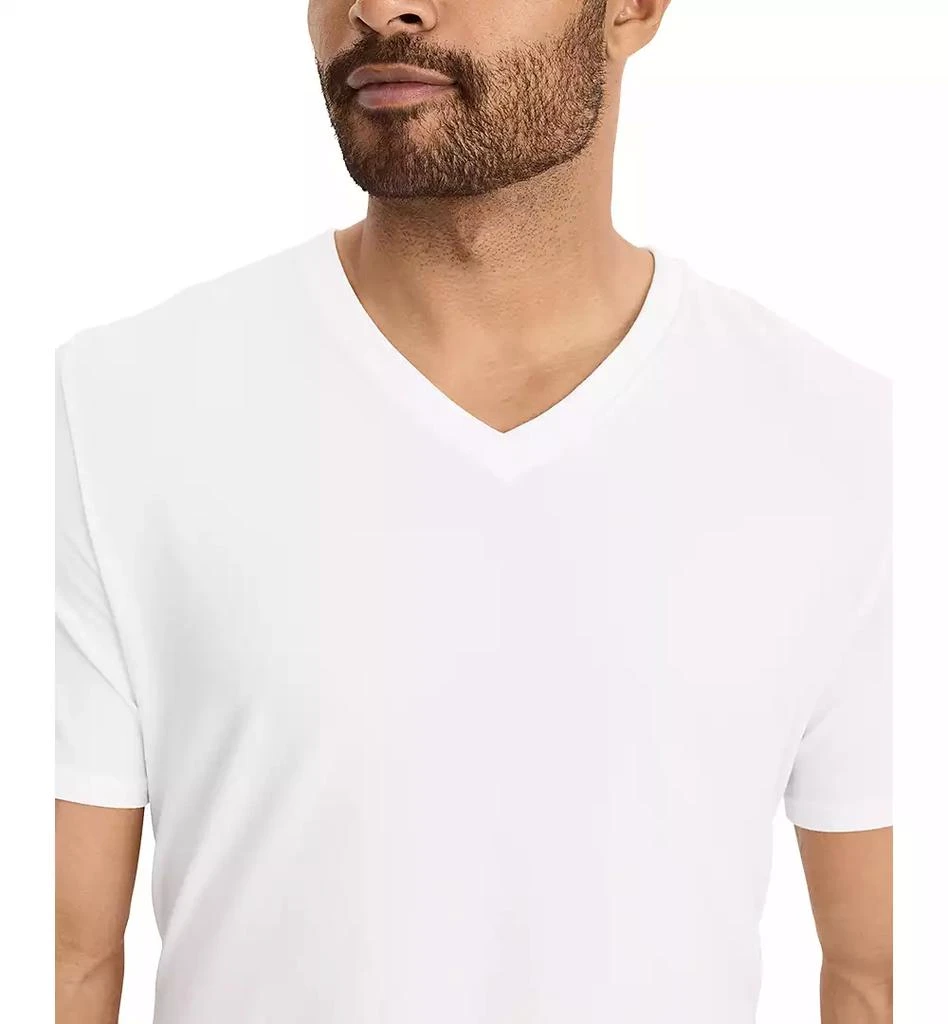 Jockey Men's Stretch Short-Sleeve V-Neck T-Shirts, Pack of 3 5