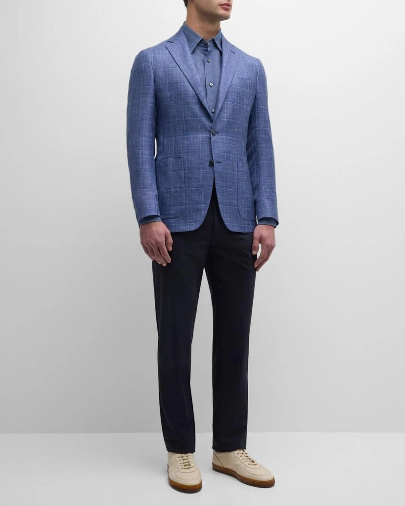 Canali Men's Windowpane Sport Coat 3