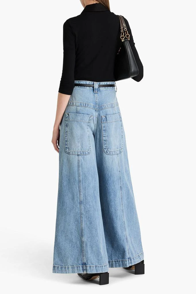 Khaite Jackie high-rise wide-leg jeans 3