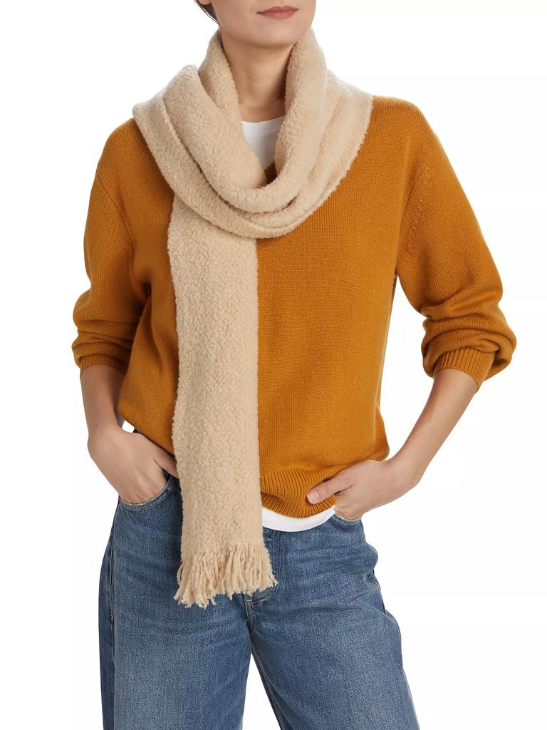 Jane Carr New Beginnings The Teddy Wool-Blend Scarf