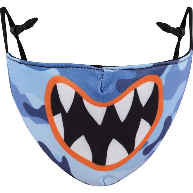 OMG! Accessories Monster face mask in light blue 2