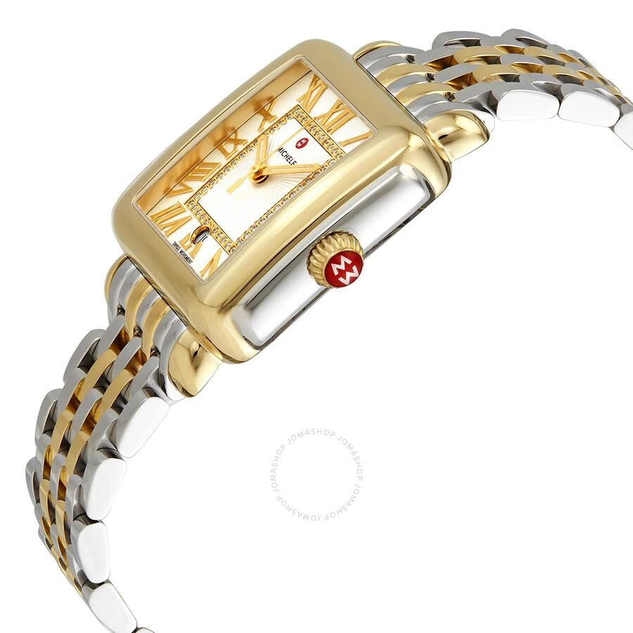 Michele Deco Madison Quartz Silver Dial Two-tone Ladies Watch MWW06T000147 2