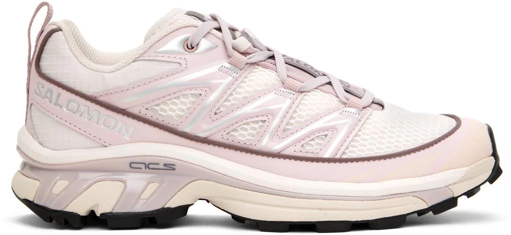 Salomon Pink & Gray XT-6 Expanse Seasonal Sneakers 1
