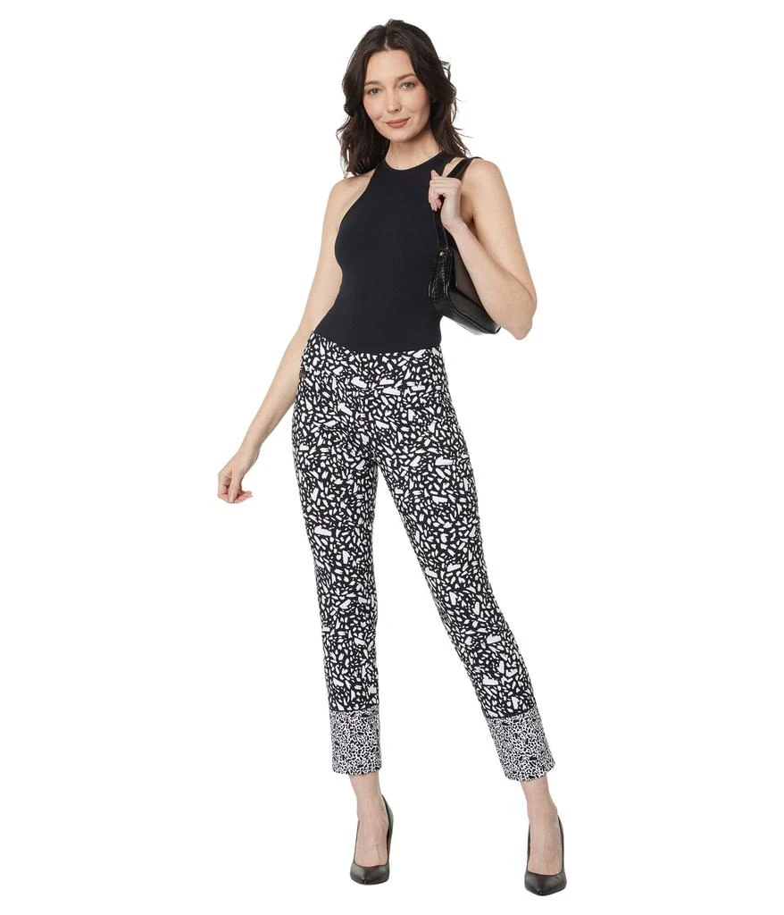 Lisette L Montreal Mayfair Border Printed Ankle Pants 4
