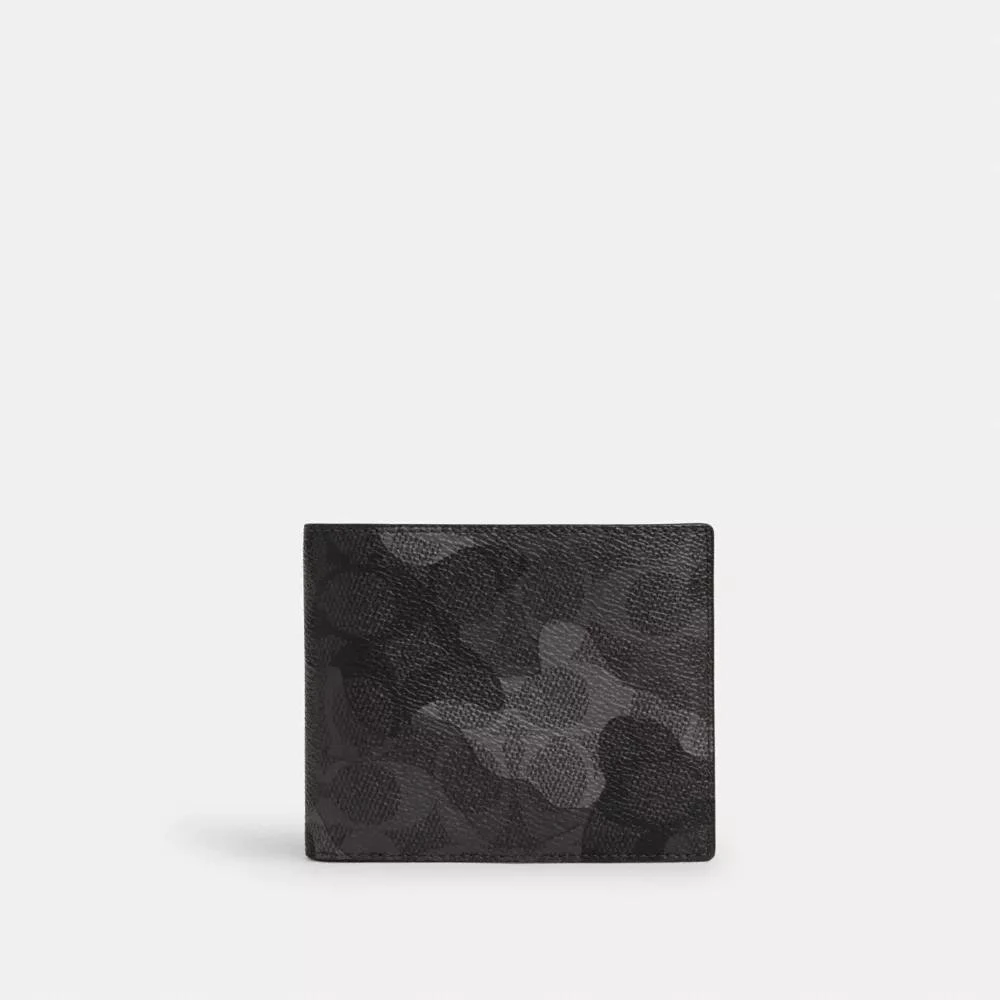 Coach 3 In 1 Wallet In Signature Camo Print 1