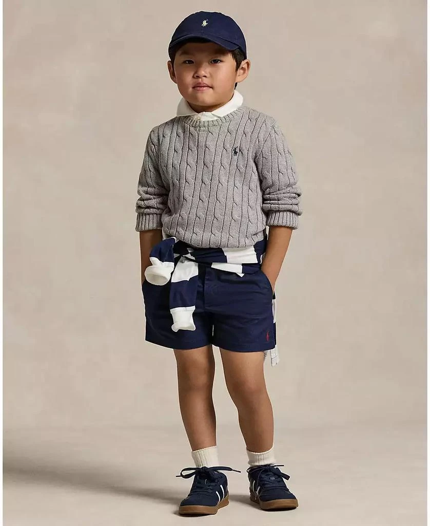 Ralph Lauren Boys 2-7 Cable-Knit Cotton Sweater 8