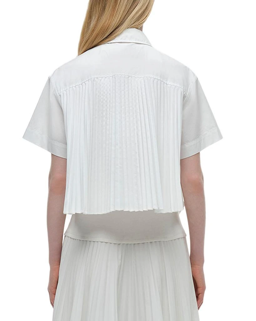 SIMKHAI Bernie Pleated Shirt 3