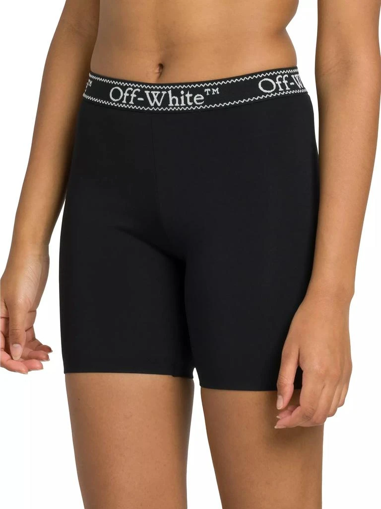 Off-White Logo Waist Bike Shorts 4