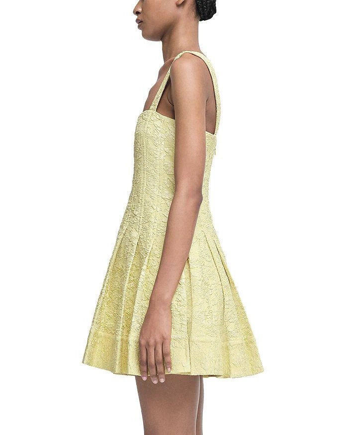 SIMKHAI Jovie Textured Mini Dress 3