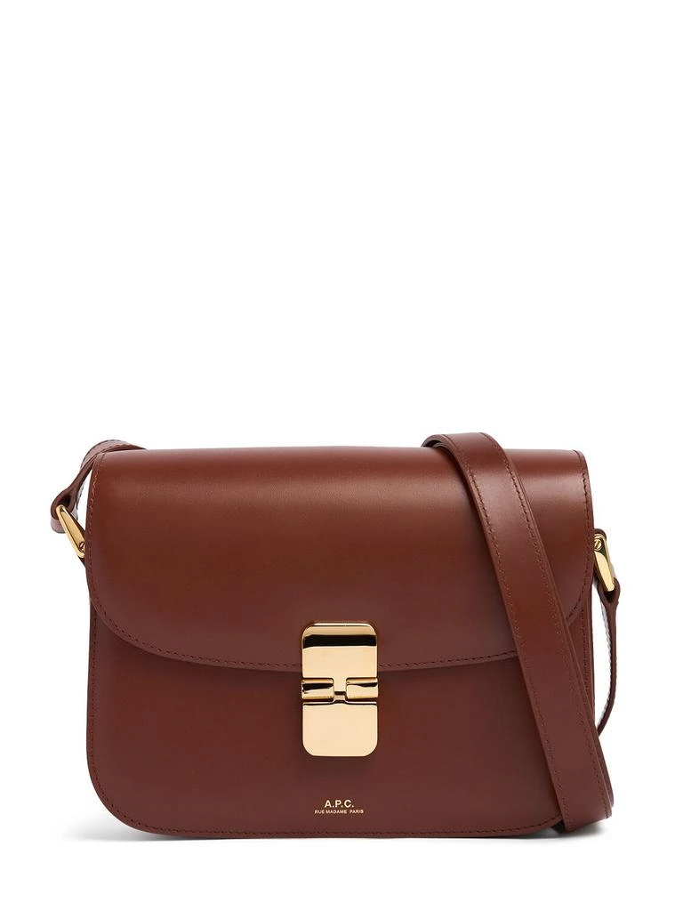 A.P.C. Small Grace Leather Shoulder Bag 1