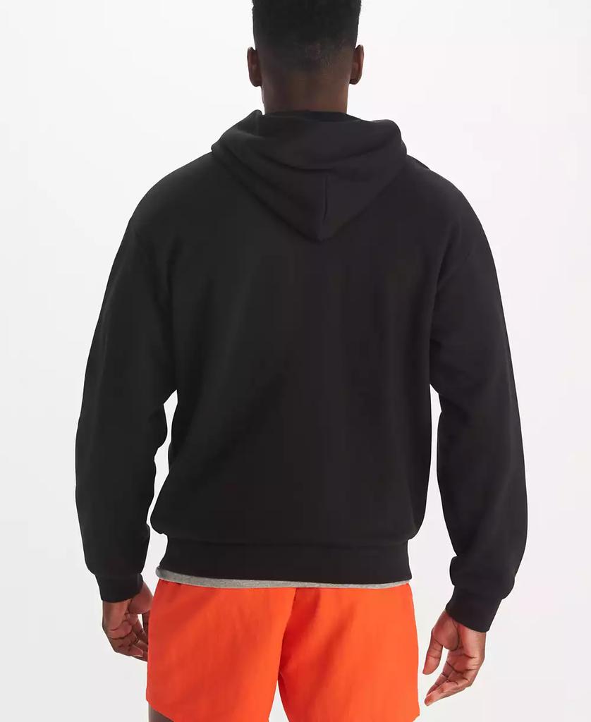 Marmot Men
s MMW Logo Fleece Pullover Hoodie Sweatshirt