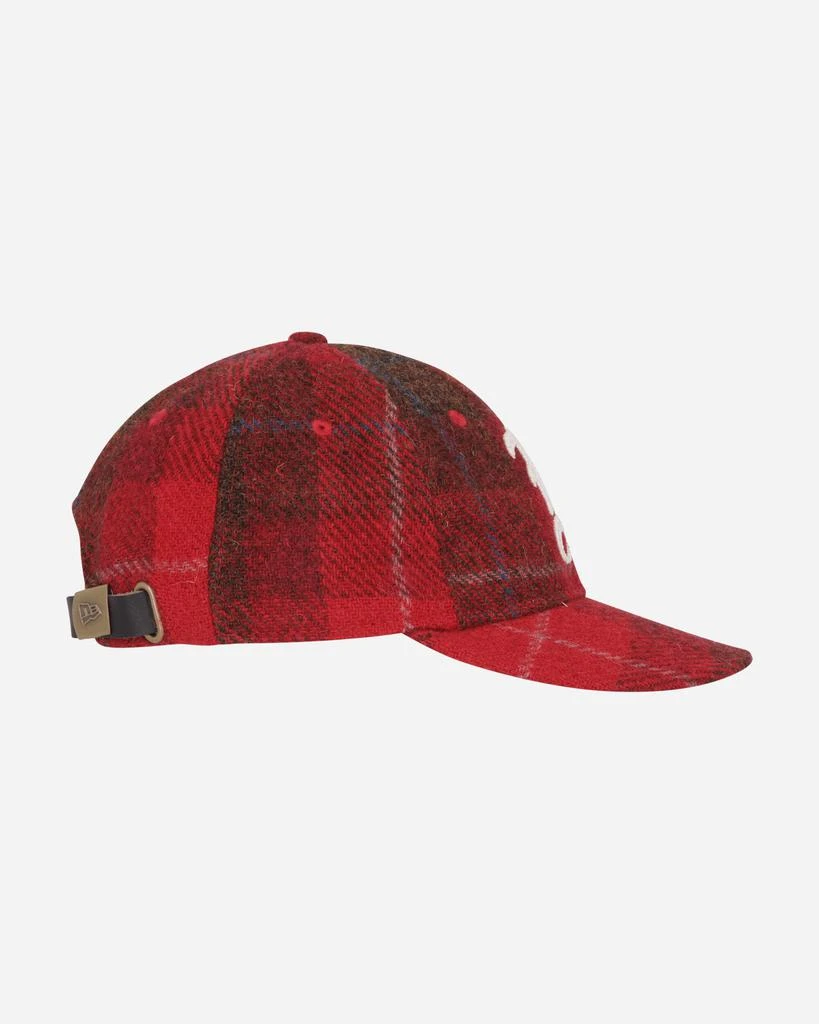 New Era Boston Braves MLB Harris Tweed 9FIFTY Cap Dark Red 5